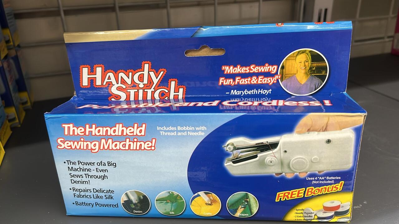 Máquina de coser portátil